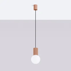 Lampa wisząca HALO 1 mocca (SL.1734) - Sollux Lighting