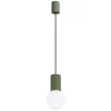 Lampa wisząca HALO 1 zielona oliwka (SL.1724) - Sollux Lighting