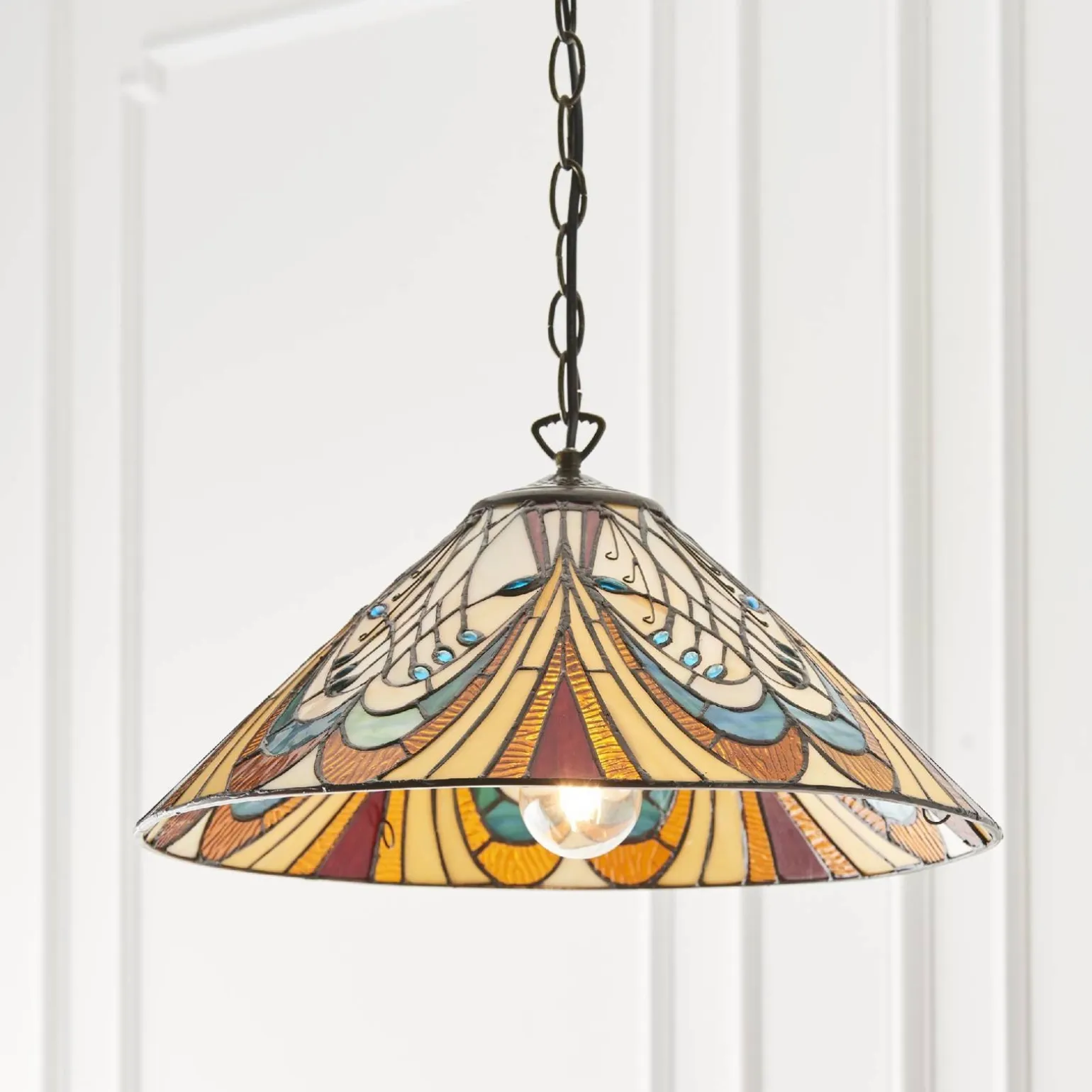 Lampa Wisząca Hector (64162) Tiffany
