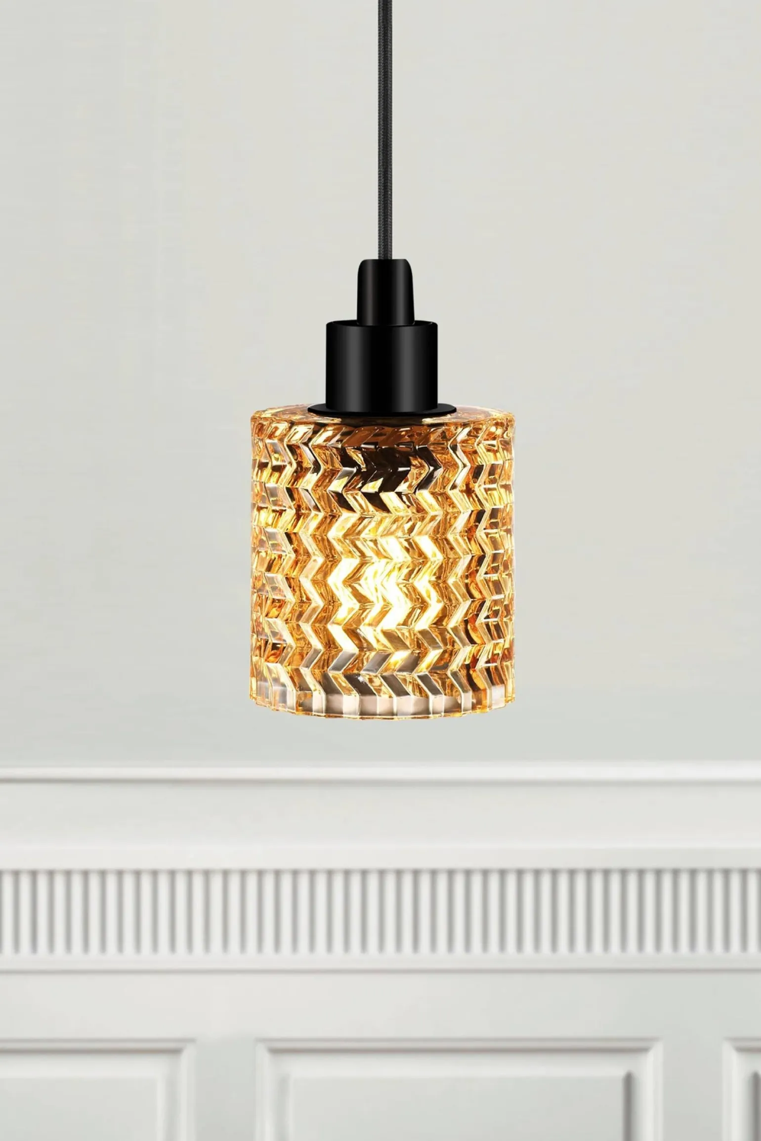 Lampa wisząca HOLLYWOOD bursztynowa (46483000) - Nordlux