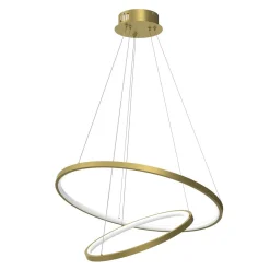 Lampa wisząca HOOP GOLD 51W LED (ML1546) - Milagro