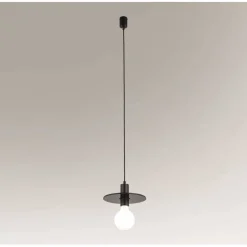 Lampa wisząca IKEDA (czarny) (7982) - Shilo