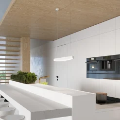 Lampa wisząca JORUN 150 biała LED 4000K (TH.477) - Thoro Lighting