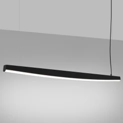 Lampa wisząca JORUN 150 czarna LED 4000K (TH.478) - Thoro Lighting