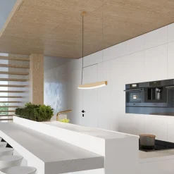 Lampa wisząca JORUN 150 złota LED 3000K (TH.476) - Thoro Lighting