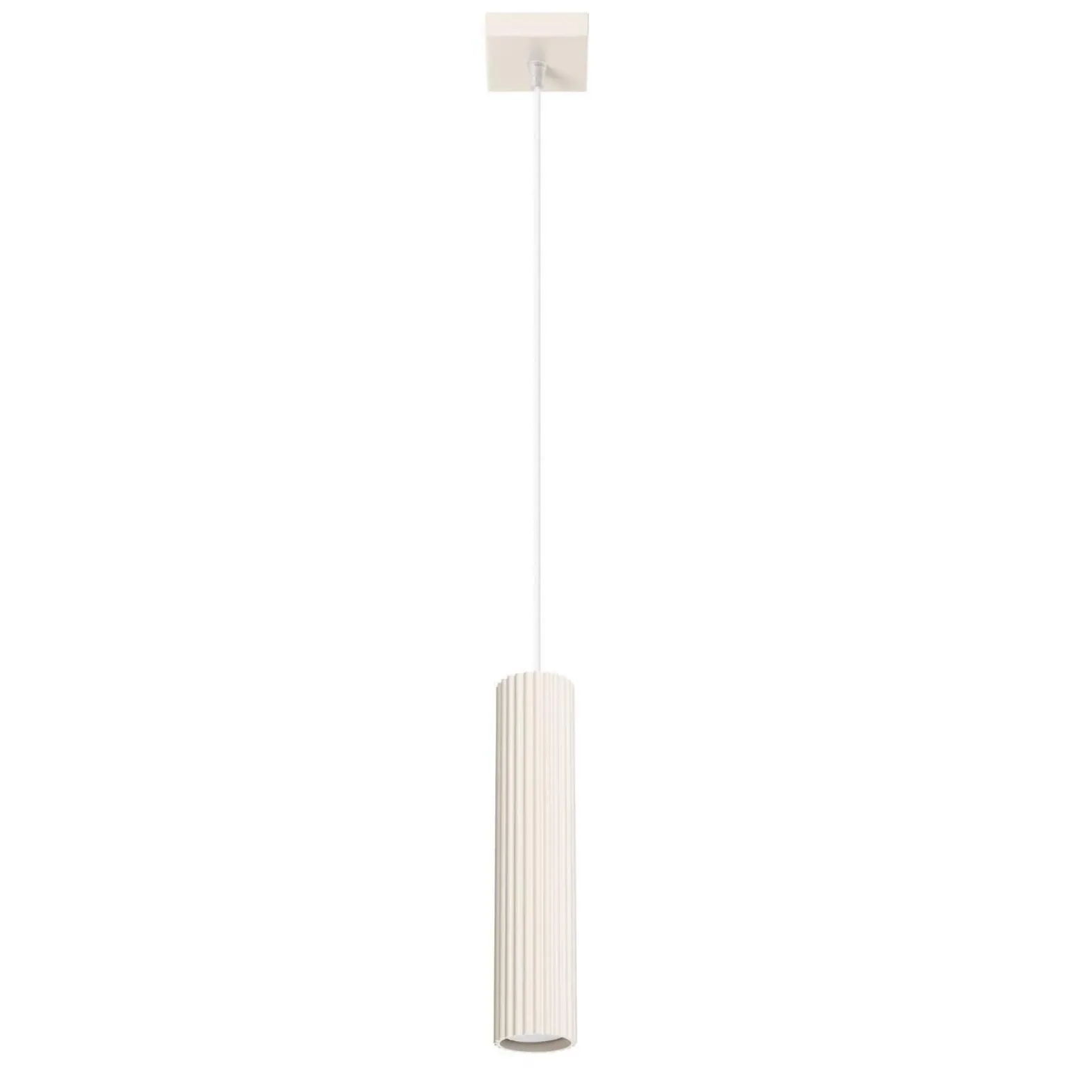 Lampa wisząca KARBON 1 beżowy (SL.1592) - Sollux Lighting