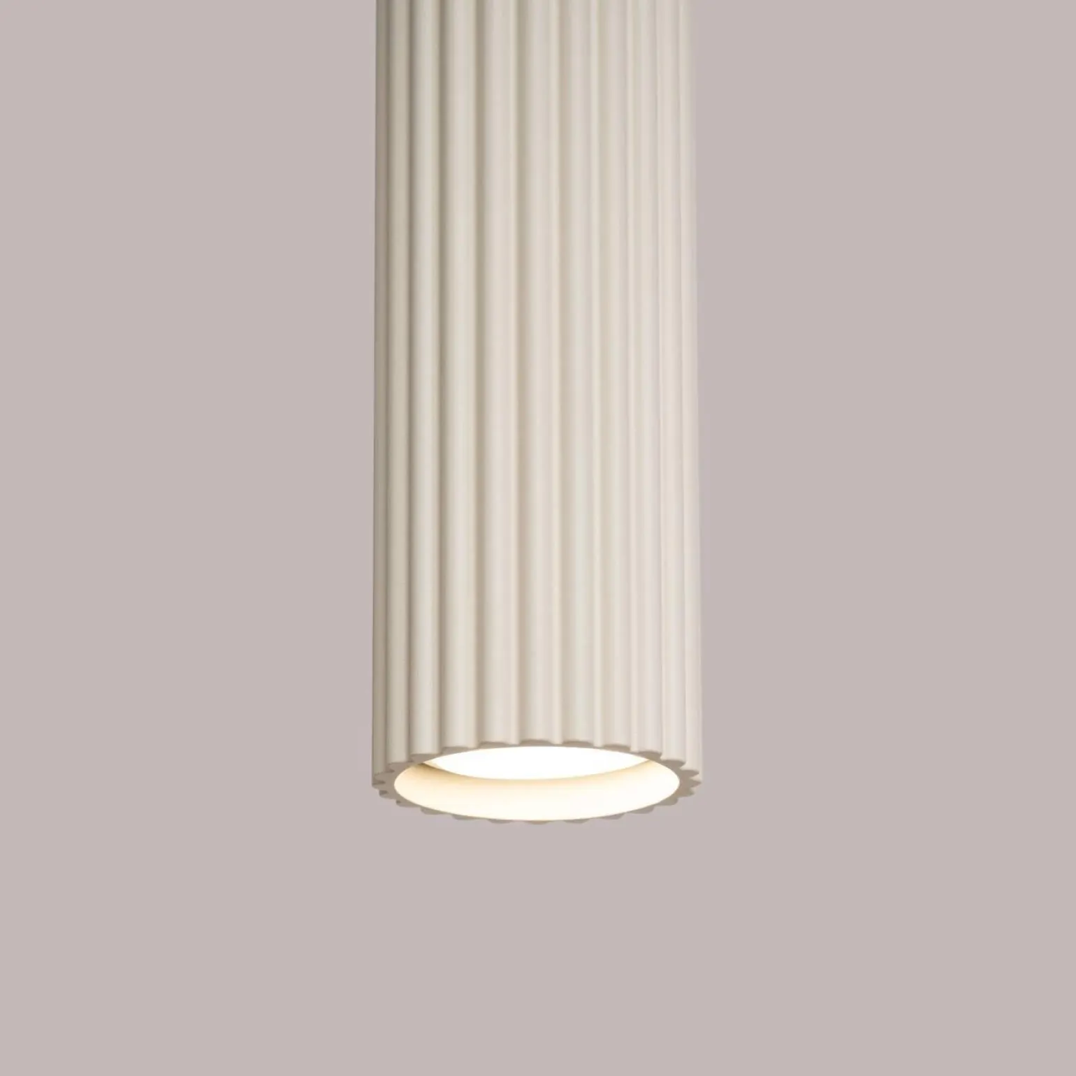 Lampa wisząca KARBON 1 beżowy (SL.1592) - Sollux Lighting