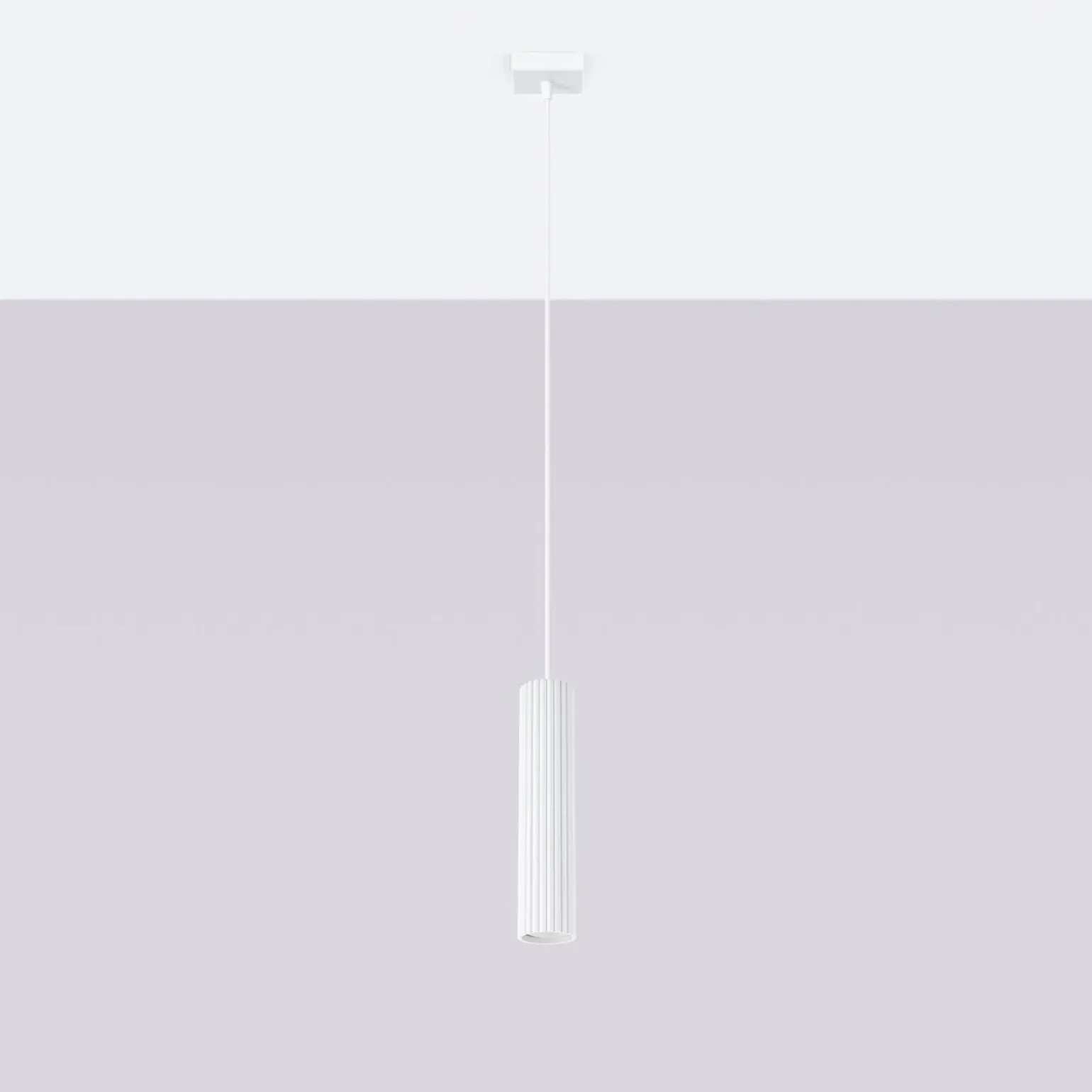 Lampa wisząca KARBON 1 biały (SL.1535) - Sollux Lighting