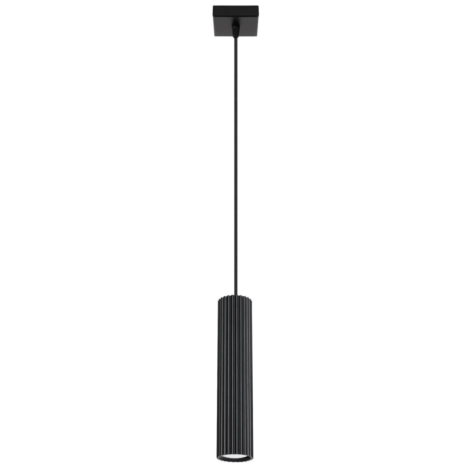 Lampa wisząca KARBON 1 czarny (SL.1573) - Sollux Lighting