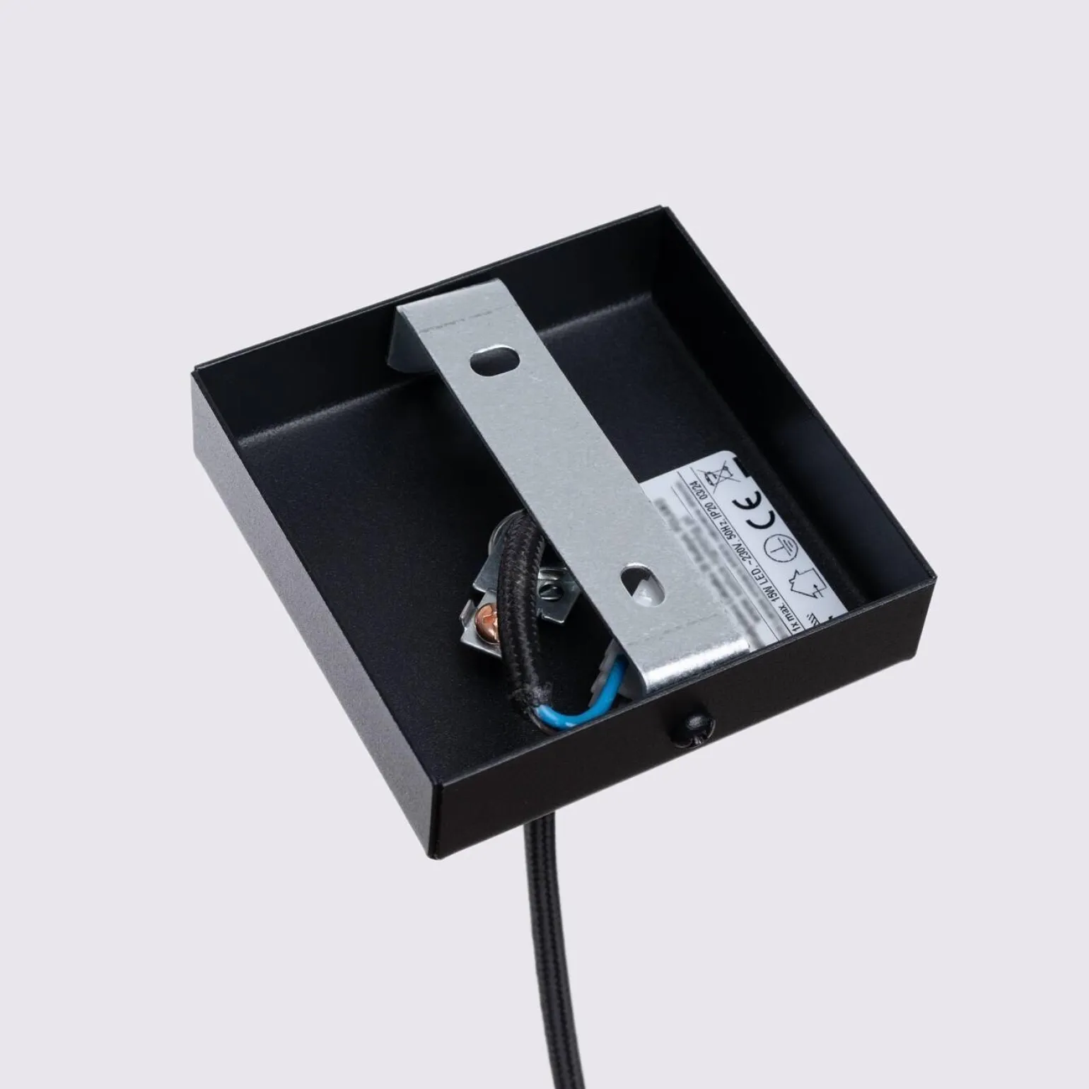 Lampa wisząca KARBON 1 czarny (SL.1573) - Sollux Lighting