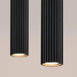 Lampa wisząca KARBON 2 czarny (SL.1574) - Sollux Lighting