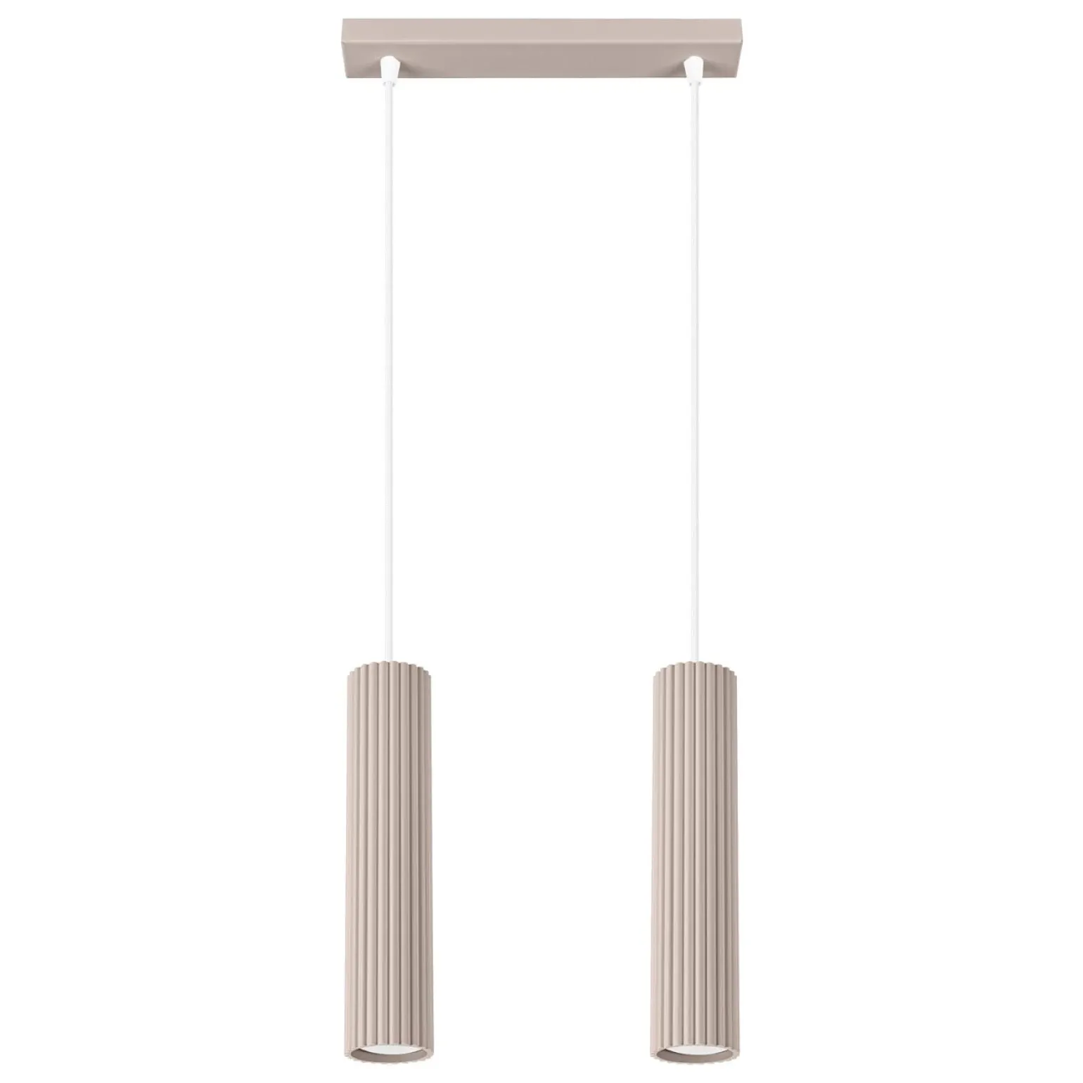 Lampa wisząca KARBON 2 taupe (SL.1773) - Sollux Lighting