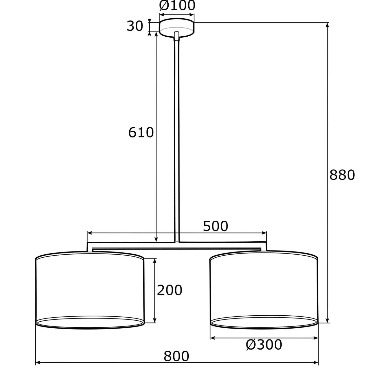Lampa wisząca KARIN (898) - ARGON