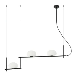 Lampa wisząca Kernio (PND-357783-BK+W) - Italux