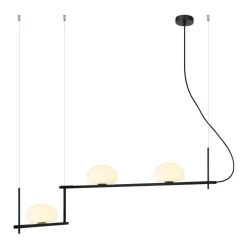 Lampa wisząca Kernio (PND-357783-BK+W) - Italux