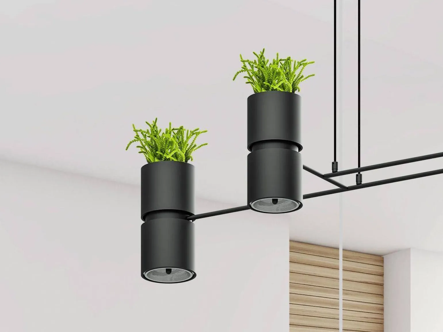 Lampa wisząca KUKKIA czarna (TH.004CZ) - Thoro Lighting