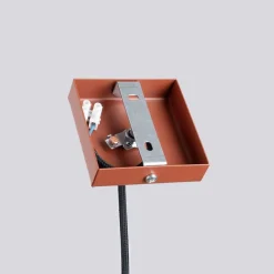 Lampa wisząca LAGOS 1 ochra czerwona (SL.1489) - Sollux Lighting