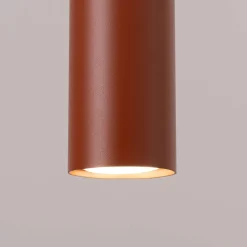 Lampa wisząca LAGOS 1 ochra czerwona (SL.1489) - Sollux Lighting