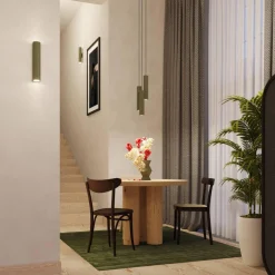 Lampa wisząca LAGOS 2 zielona oliwka (SL.1485) - Sollux Lighting