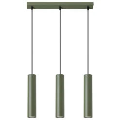 Lampa wisząca LAGOS 3L zielona oliwka (SL.1486) - Sollux Lighting