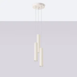 Lampa wisząca LAGOS 3P beżowa (SL.1482) - Sollux Lighting