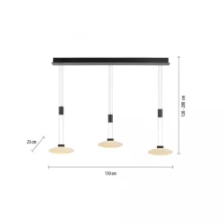 Lampa wisząca LAUTADA (2081-18) - Paul Neuhaus
