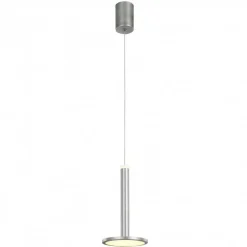 Lampa wisząca LED OLIVER kol. nikiel satynowy (MD17033012-1A S.NICK) ITALUX - żyrandol