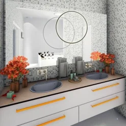 Lampa wisząca Ledowe okręgi No.1 X Φ60cm in 3k 32W czarny Altavola Design (LA073/X_60_in_3k_32W_black) - ALTAVOLA DESIGN