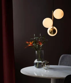 Lampa wisząca LILLY Nordlux E14 3X40W Metal Mosiądz