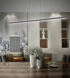 Lampa wisząca LINEA No.1 120cm 4k 20W czarna Altavola Design (LA089/P_120_4k_20W_black) - ALTAVOLA DESIGN