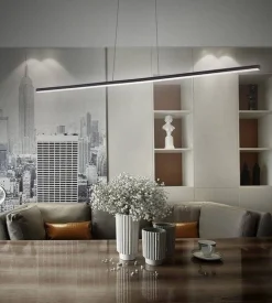 Lampa wisząca LINEA No.1 100cm 4k 16W Altavola Design (LA089/P_100_4k_16W_black) - ALTAVOLA DESIGN