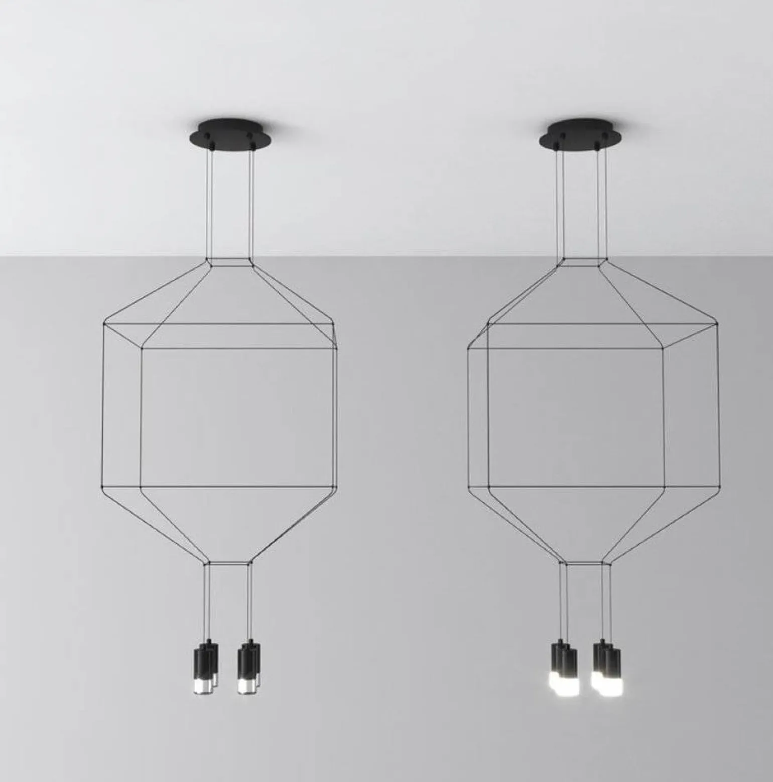 Lampa wisząca LINEA-4 (ST-5961-4) - Step into Design