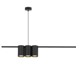 Lampa wisząca (listwa) GENESIS BLACK 5xGU10 (ML0367) - Milagro