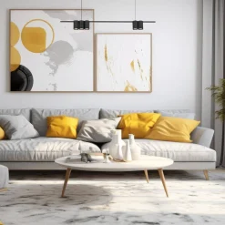 Lampa wisząca (listwa) GENESIS BLACK 5xGU10 (ML0367) - Milagro