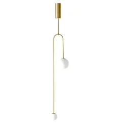 Lampa Wisząca Loop Kol. Złoty K (ST-8928S brass) - Step into Design