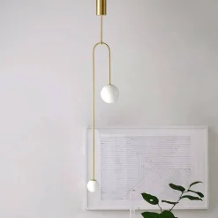 Lampa Wisząca Loop Kol. Złoty K (ST-8928S brass) - Step into Design