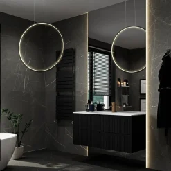 Lampa Wisząca Loop S Zmienna Barwa Światła LED czarna IP44 (PL0119-65-CCT-BK) - Yaskr