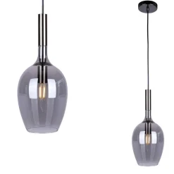 Lampa wisząca LUGANO SMOKED 1 (ML8813) - Milagro