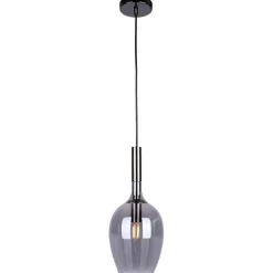 Lampa wisząca LUGANO SMOKED 1 (ML8813) - Milagro