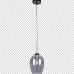 Lampa wisząca LUGANO SMOKED 1 (ML8813) - Milagro