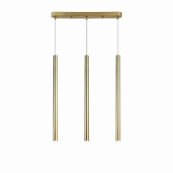 Lampa wisząca LUNGO 3 linia złota (LP-894/3L GD) - Light Prestige