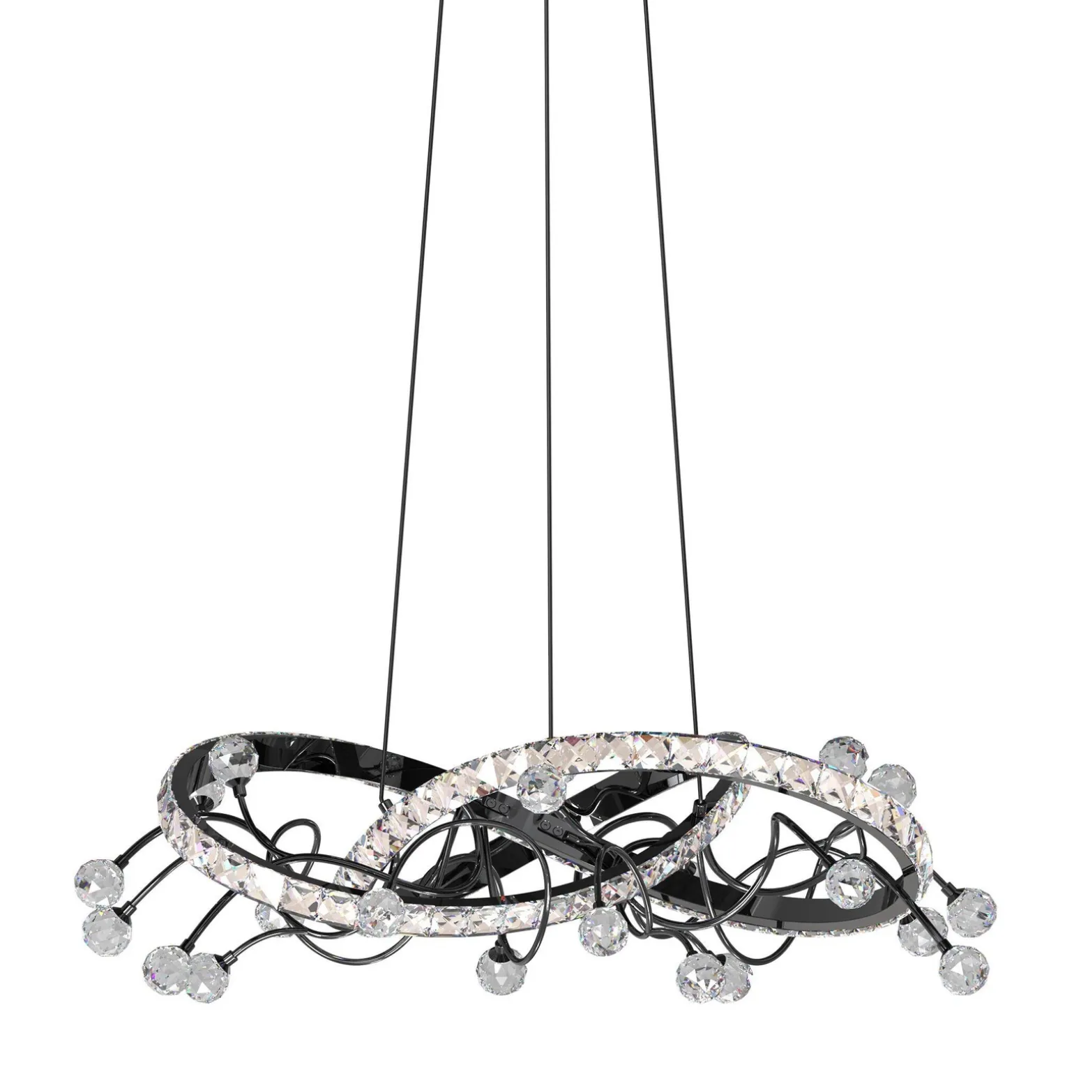 Lampa wisząca MAIA czarna (MD3481-1S-3BCT) - Zuma Line