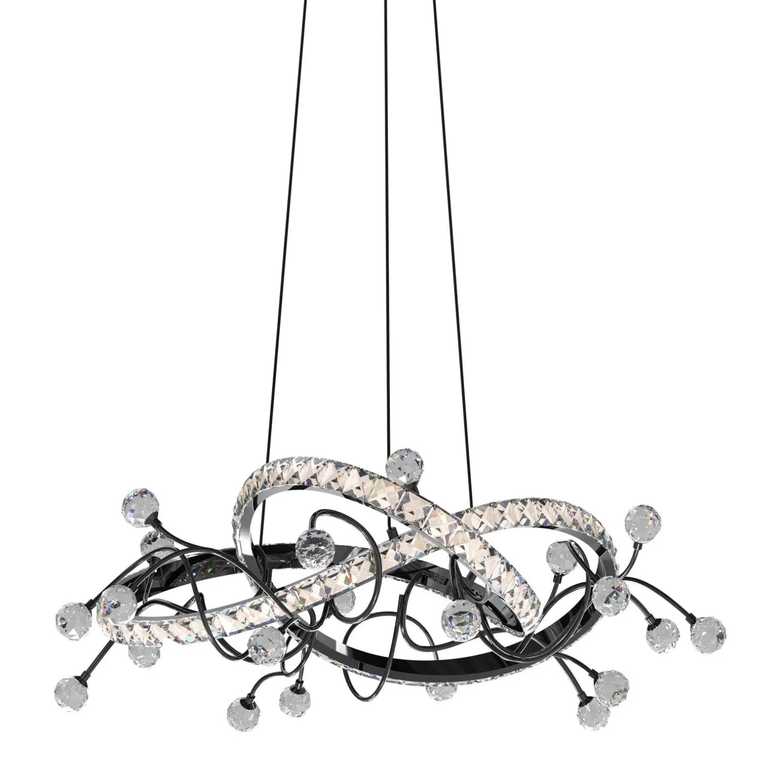 Lampa wisząca MAIA czarna (MD3481-1S-3BCT) - Zuma Line