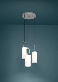 Lampa wisząca MAJANA chrom (390128) - EGLO