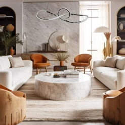 Lampa wisząca Marco Chrome LED (ML8117) - Milagro