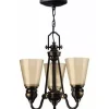 Lampa wisząca MAYFLOWER kol. STARY BRĄZ (HK/MAYFLOWER3) - Hinkley - Elstead Lighting - żyrandol