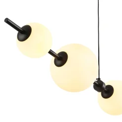 Lampa wisząca MILA czarna 140 cm (ST-CP241222-5L) - Step into Design