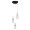 Lampa wisząca Monza (PND-57602-3-BK+BRO) - Italux