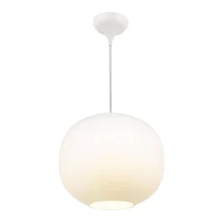 Lampa wisząca NAVONE Nordlux E27 40W Szkło Biały