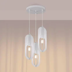 Lampa wisząca NICUS 3P biała (SL.1361) - Sollux Lighting